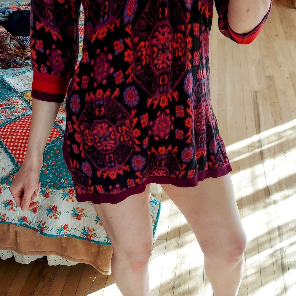 Free People Mini sweater dress